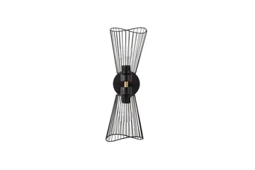 Vegg lampe Novin Svart - Svart - Belysning - Innendørsbelysning & Lamper - Vegglampe
