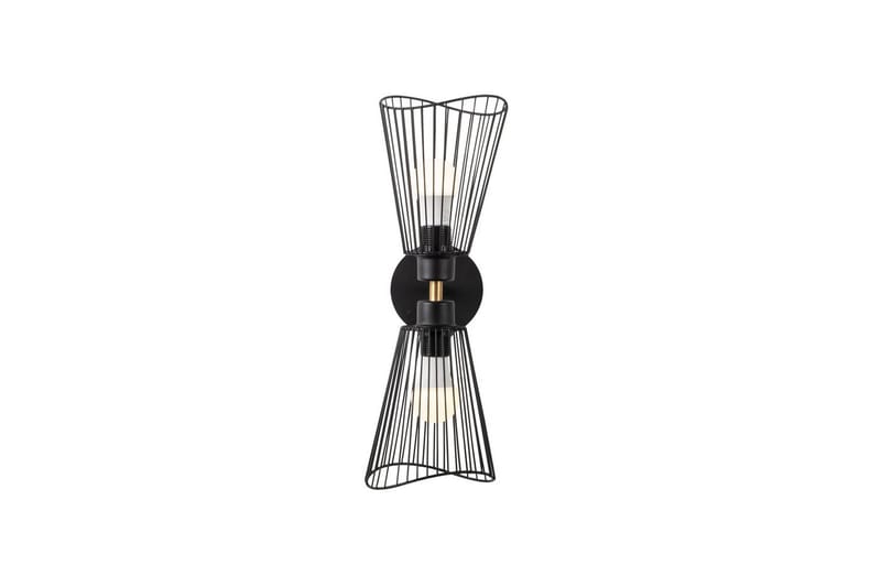Vegg lampe Novin Svart - Svart - Belysning - Innendørsbelysning & Lamper - Vegglampe