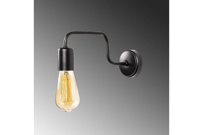 Vegg lampe Nymera Svart - Svart - Belysning - Innendørsbelysning & Lamper - Vegglampe
