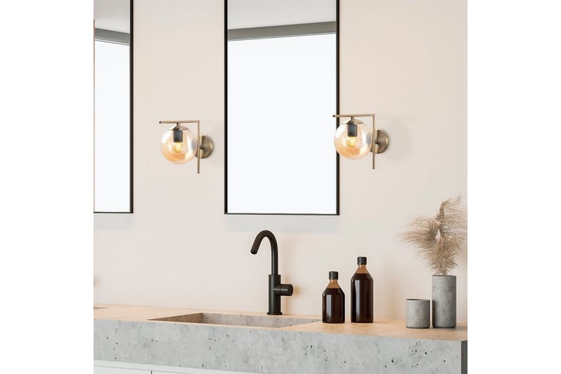 Vegg lampe Olan Antikk Gjennomsiktig - Gjennomsiktig - Belysning - Innendørsbelysning & Lamper - Vegglampe