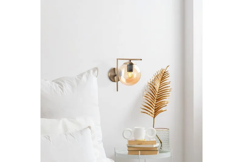 Vegg lampe Olan Antikk Gjennomsiktig - Gjennomsiktig - Belysning - Innendørsbelysning & Lamper - Vegglampe