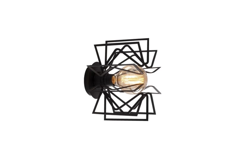 Vegg lampe Quira Black - Svart - Belysning - Innendørsbelysning & Lamper - Vegglampe