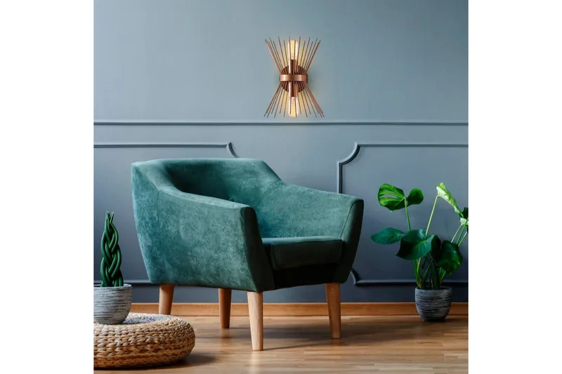 Vegg lampe Rate 10 kobber - Kobber - Belysning - Innendørsbelysning & Lamper - Vegglampe