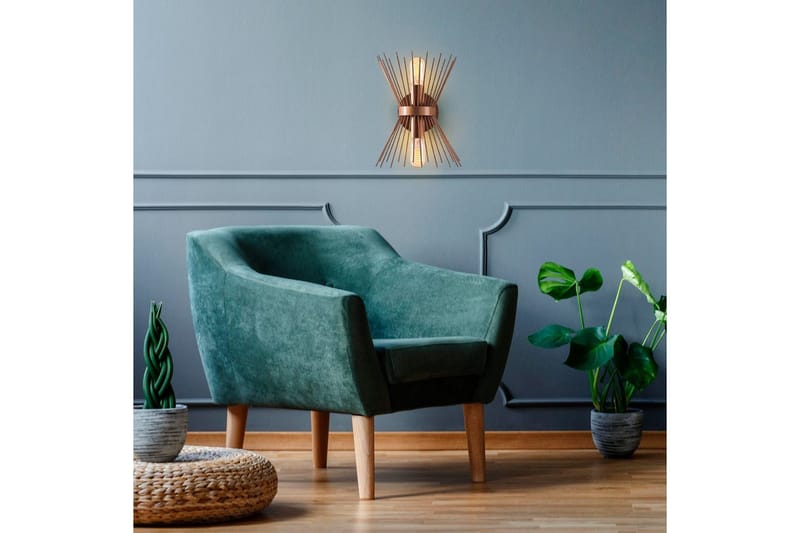 Vegg lampe Rate 10 kobber - Kobber - Belysning - Innendørsbelysning & Lamper - Vegglampe