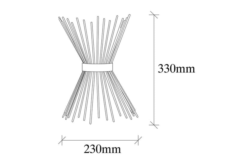 Vegg lampe Rate 10 kobber - Kobber - Belysning - Innendørsbelysning & Lamper - Vegglampe