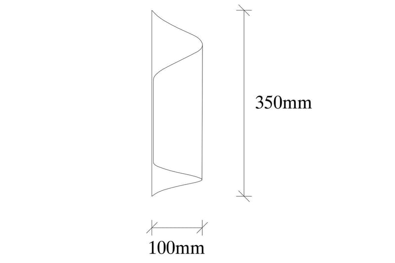 Vegg lampe Rate 12 krem - Cremehvit - Belysning - Innendørsbelysning & Lamper - Vegglampe