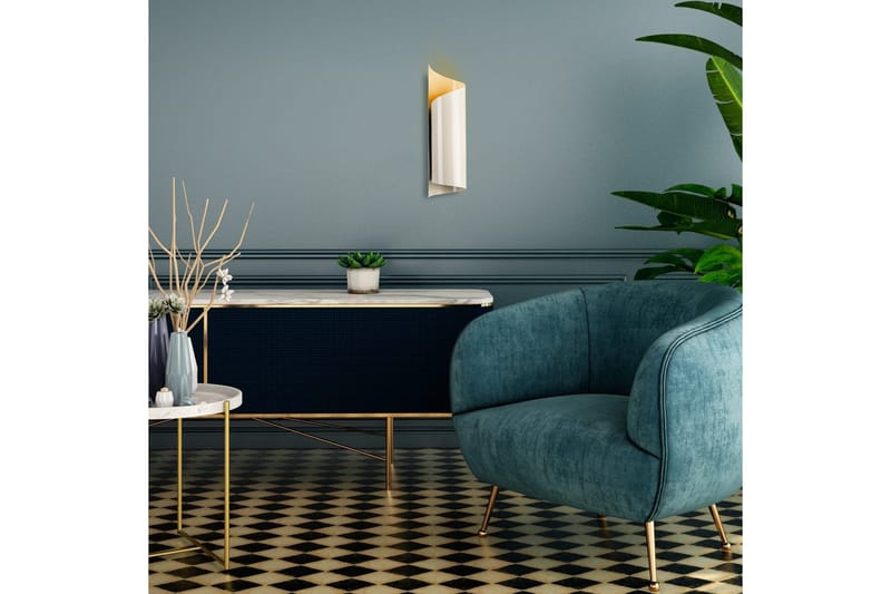 Vegg lampe Rate 12 krem - Cremehvit - Belysning - Innendørsbelysning & Lamper - Vegglampe