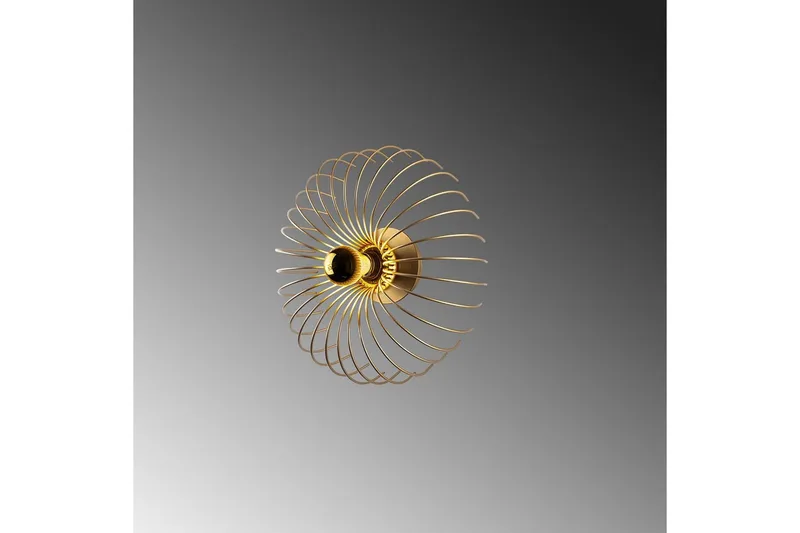 Vegg lampe Sadortel gull - 36 x 12 x 36 cm - Belysning - Innendørsbelysning & Lamper - Vegglampe