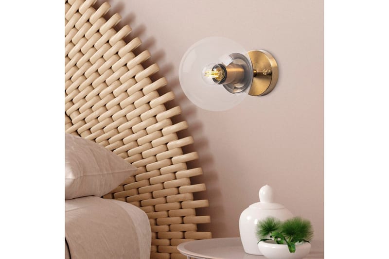 Vegg lampe Sone Vintage Transparent - Vintage Transparent - Belysning - Innendørsbelysning & Lamper - Vegglampe