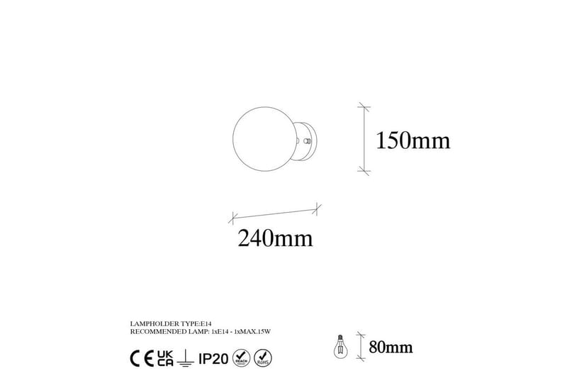 Vegg lampe Sone Vintage - Vintage - Belysning - Innendørsbelysning & Lamper - Vegglampe