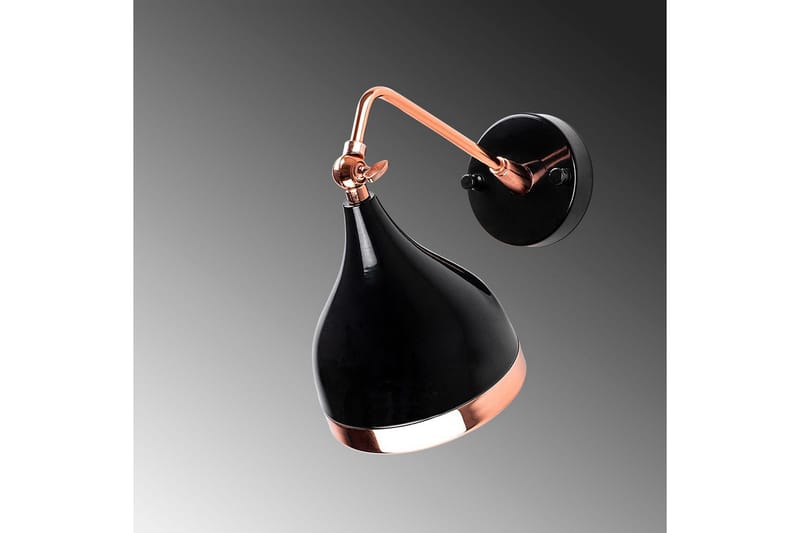 Vegg lampe Soodz Svart / Kobber - Svart / Kobber - Belysning - Innendørsbelysning & Lamper - Vegglampe