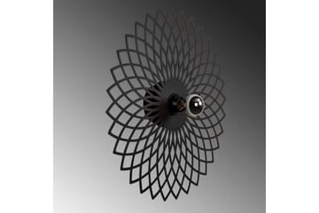 Vegg lampe Sourab Svart - Svart - Belysning - Innendørsbelysning & Lamper - Vegglampe