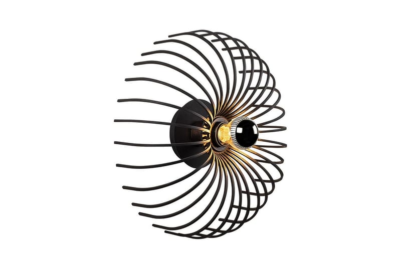 Vegg lampe Subbersta Svart - Diameter: 12 cm - Belysning - Innendørsbelysning & Lamper - Vegglampe