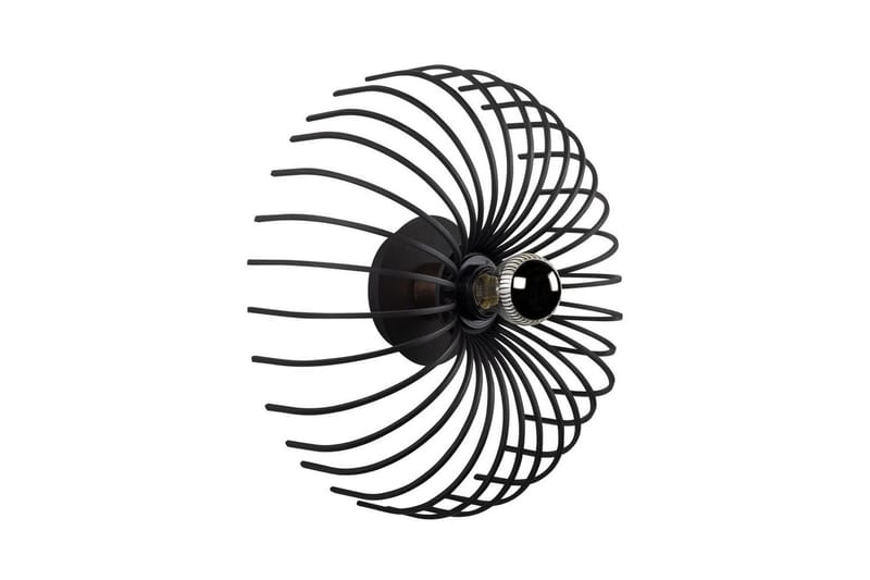 Vegg lampe Subbersta Svart - Diameter: 12 cm - Belysning - Innendørsbelysning & Lamper - Vegglampe