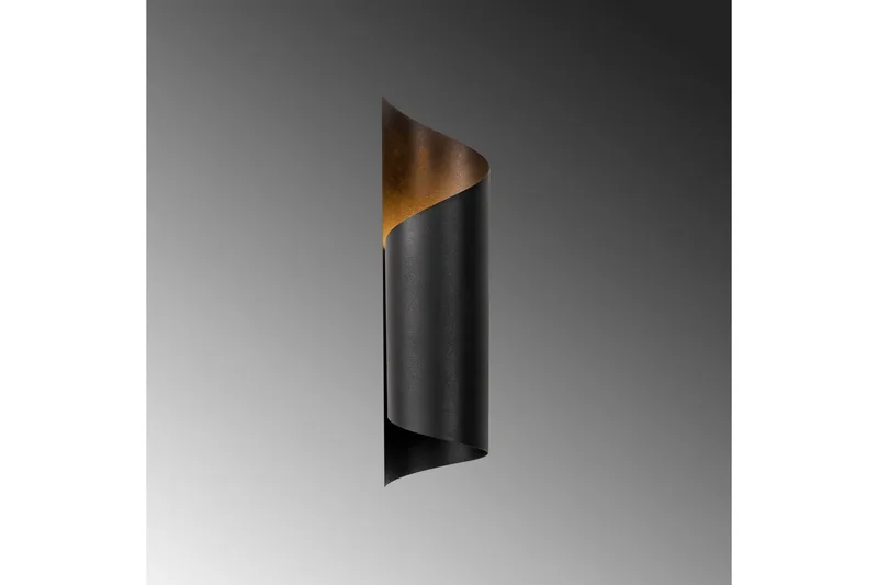 Vegg lampe Sugana Fira Svart - Svart - Belysning - Innendørsbelysning & Lamper - Vegglampe