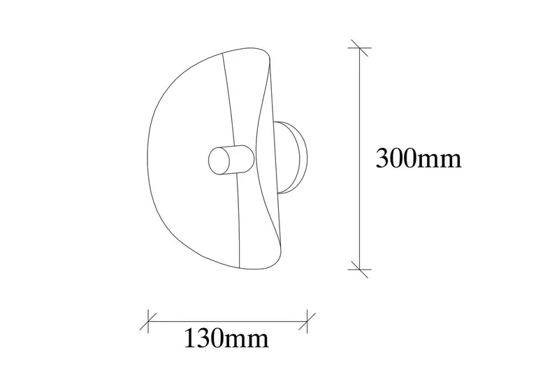 Vegg lampe Sugana Giada Svart / Gull - Gull/Svart - Belysning - Innendørsbelysning & Lamper - Vegglampe