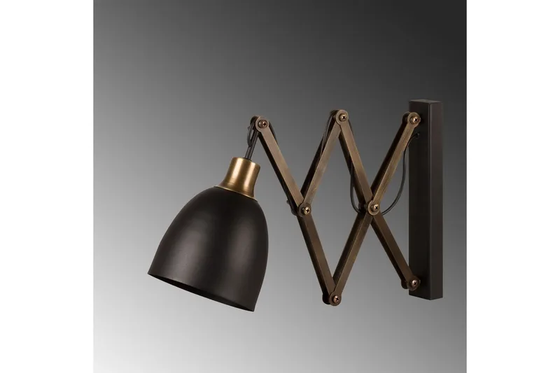 Vegg lampe Sugana Lyra Svart / Vintage - Beige/Svart - Belysning - Innendørsbelysning & Lamper - Vegglampe