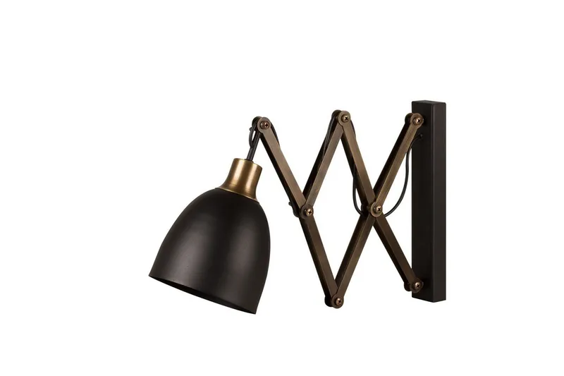 Vegg lampe Sugana Lyra Svart / Vintage - Beige/Svart - Belysning - Innendørsbelysning & Lamper - Vegglampe