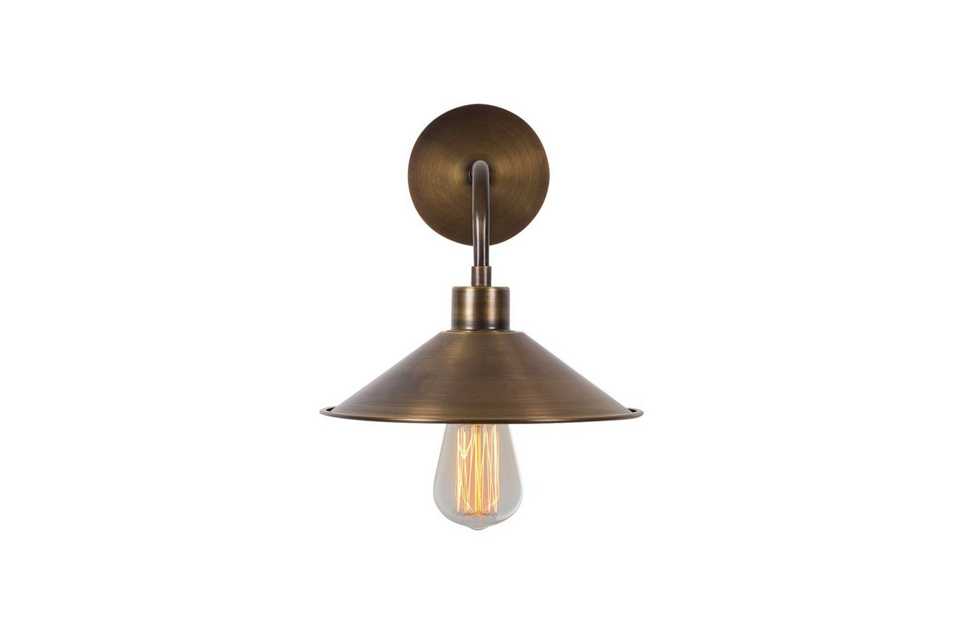 Vegg lampe Sugana Niva Vintage - Kobber