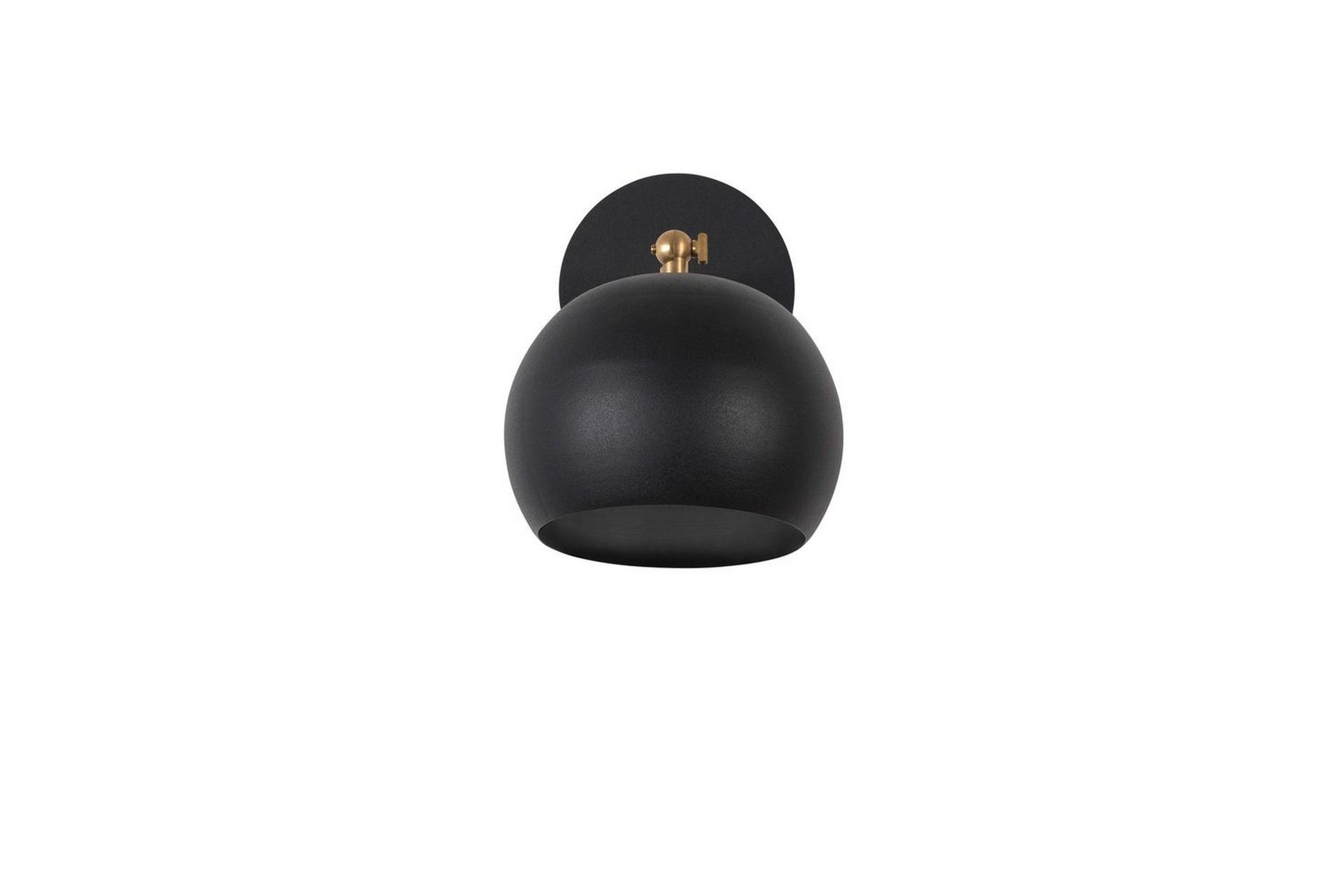 Vegg lampe Sugana Tera Svart - Svart