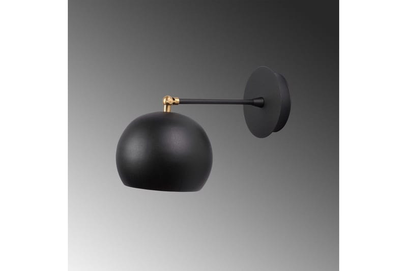 Vegg lampe Sugana Tera Svart - Svart - Belysning - Innendørsbelysning & Lamper - Vegglampe