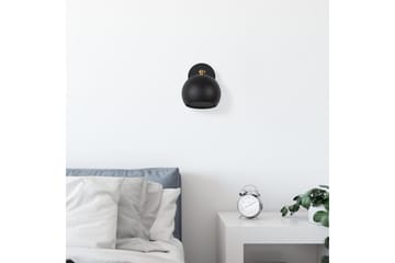 Vegg lampe Sugana Tera Svart - Svart - Belysning - Innendørsbelysning & Lamper - Vegglampe