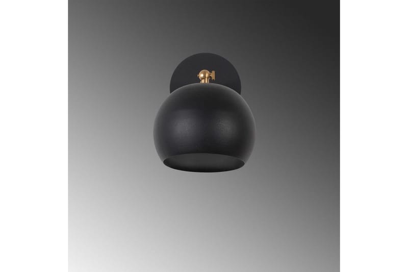 Vegg lampe Sugana Tera Svart - Svart - Belysning - Innendørsbelysning & Lamper - Vegglampe