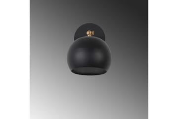 Vegg lampe Sugana Tera Svart - Svart - Belysning - Innendørsbelysning & Lamper - Vegglampe