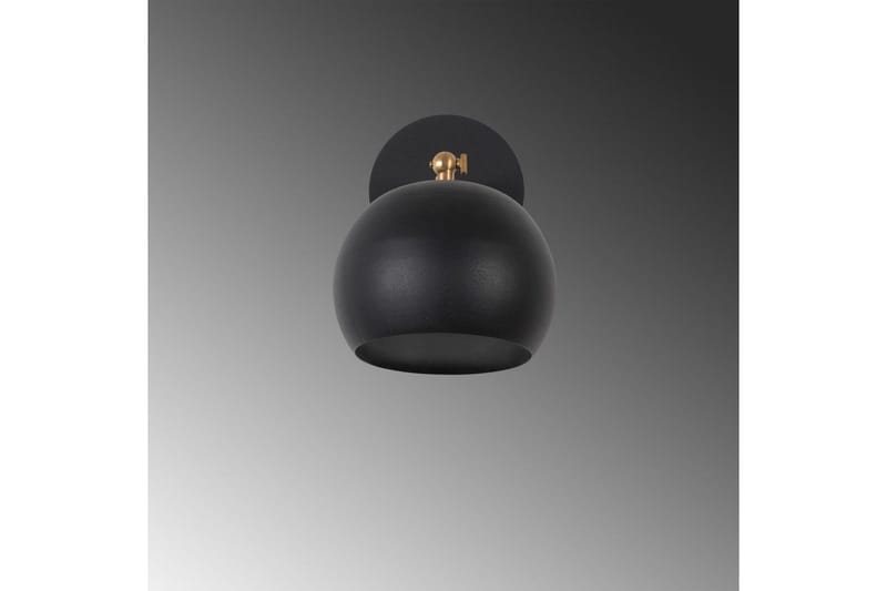 Vegg lampe Sugana Tera Svart - Svart - Belysning - Innendørsbelysning & Lamper - Vegglampe