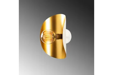 Vegg lampe Sugana Vira Hvit / Gull - Gull/Hvit - Belysning - Innendørsbelysning & Lamper - Vegglampe