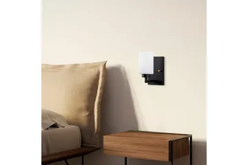 Vegg lampe Syllen Svart / Hvit - Svart / Hvit - Belysning - Innendørsbelysning & Lamper - Vegglampe