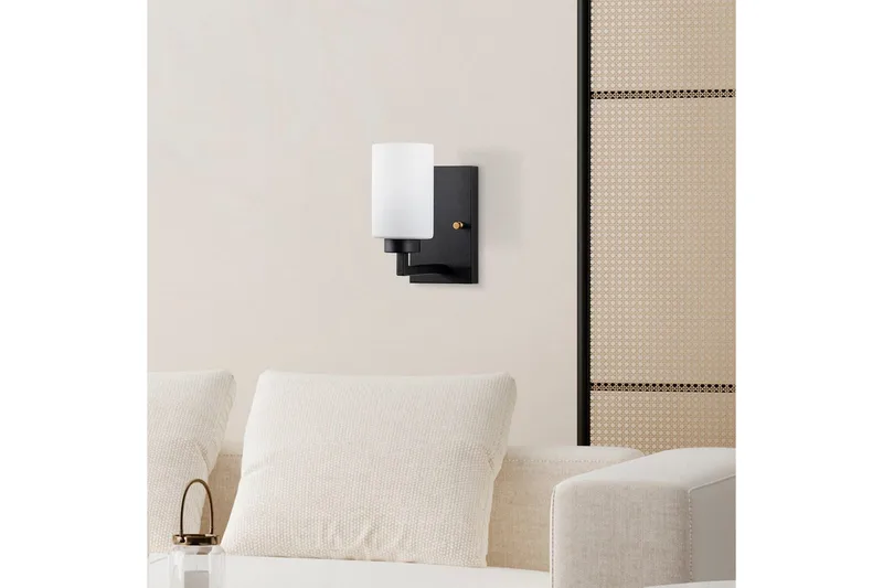 Vegg lampe Syllen Svart / Hvit - Svart / Hvit - Belysning - Innendørsbelysning & Lamper - Vegglampe