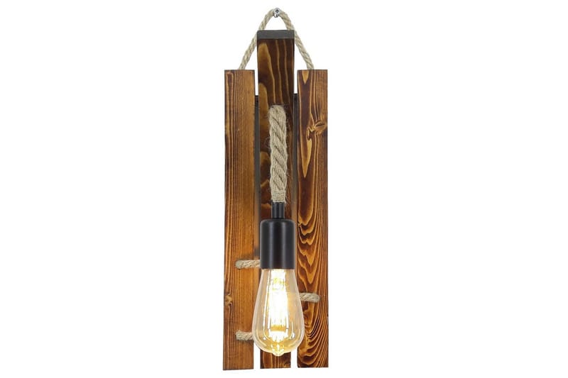Vegg lampe Teyra Tre - Brun - Belysning - Innendørsbelysning & Lamper - Vegglampe