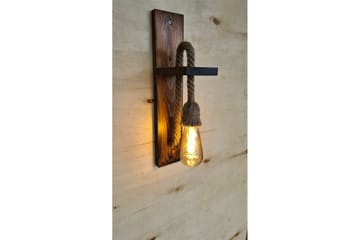 Vegg lampe Teyra Valnøtt - Rødfarget tre - Belysning - Innendørsbelysning & Lamper - Vegglampe