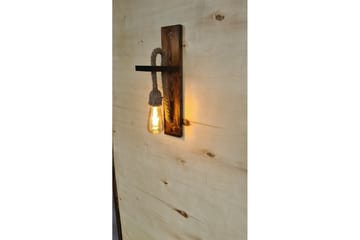Vegg lampe Teyra Valnøtt - Rødfarget tre - Belysning - Innendørsbelysning & Lamper - Vegglampe