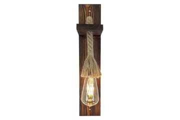 Vegg lampe Teyra Valnøtt - Rødfarget tre - Belysning - Innendørsbelysning & Lamper - Vegglampe