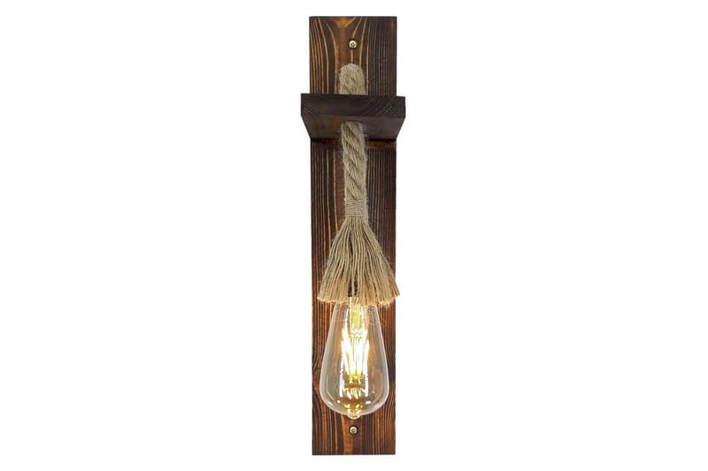 Vegg lampe Teyra Valnøtt - Rødfarget tre - Belysning - Innendørsbelysning & Lamper - Vegglampe