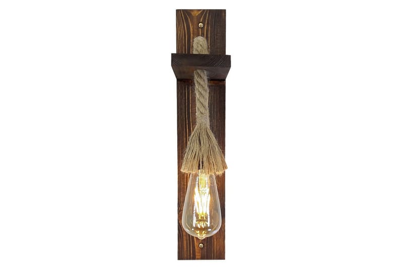Vegg lampe Teyra Valnøtt - Rødfarget tre - Belysning - Innendørsbelysning & Lamper - Vegglampe