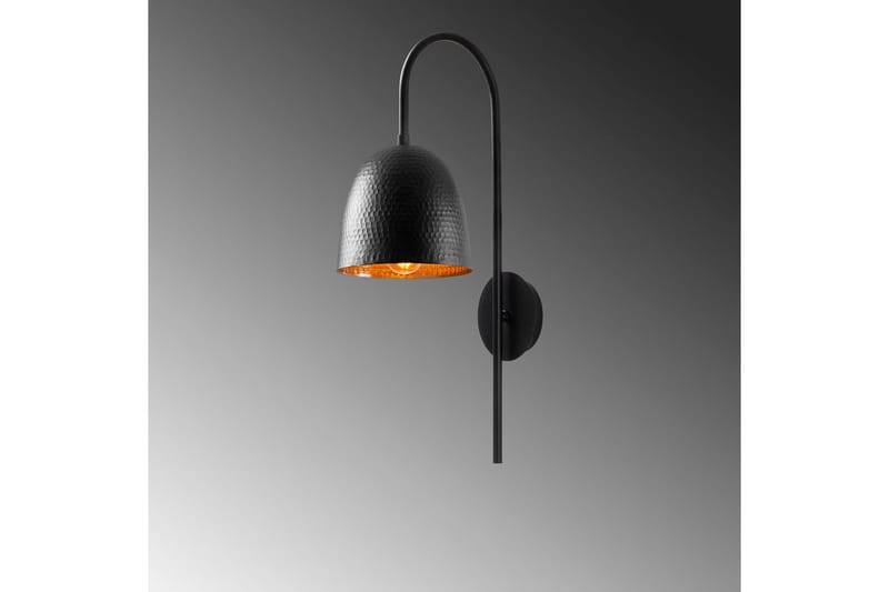 Vegg lampe Thela Svart - Antrasitt - Belysning - Innendørsbelysning & Lamper - Vegglampe