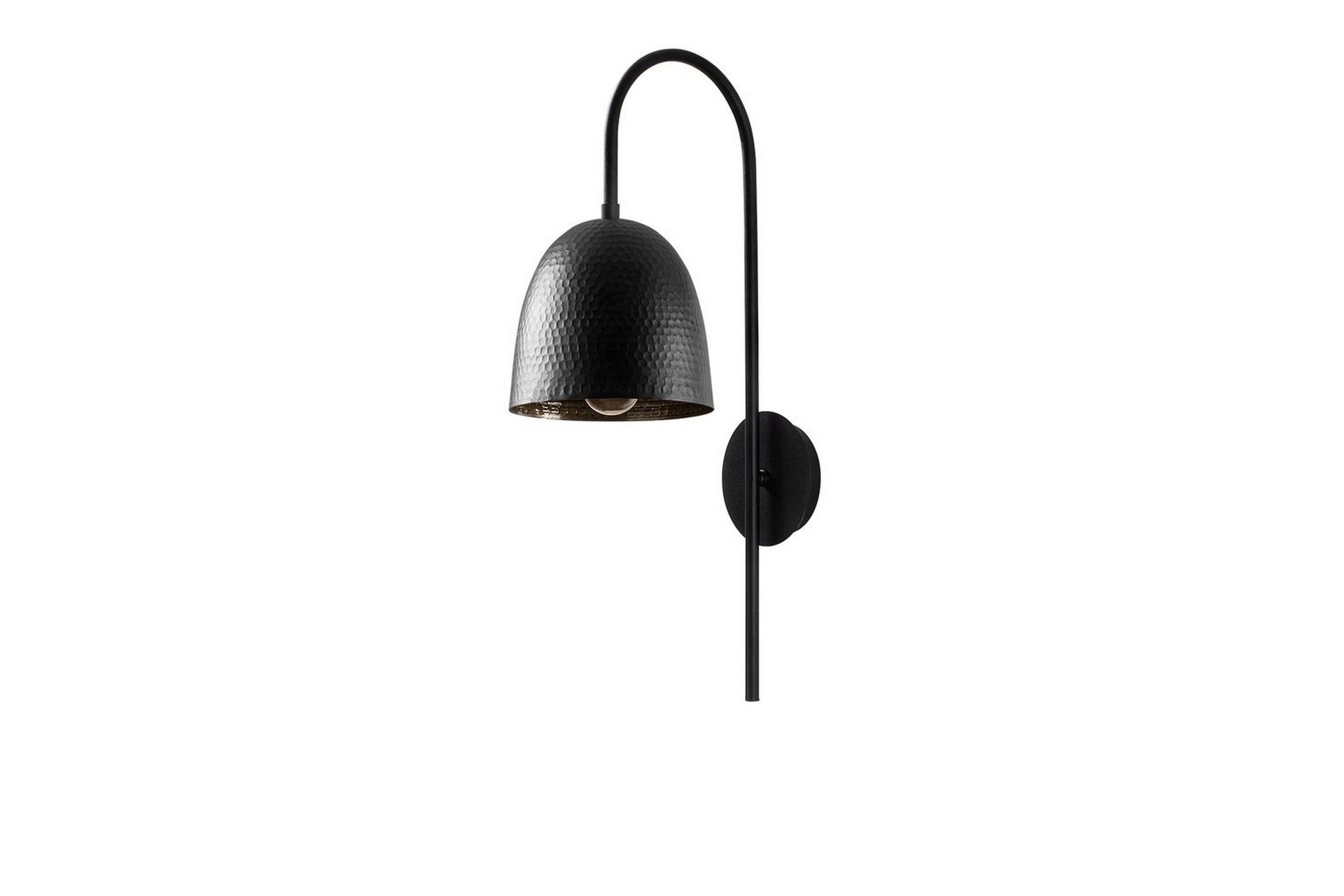 Vegg lampe Thela Svart - Antrasitt