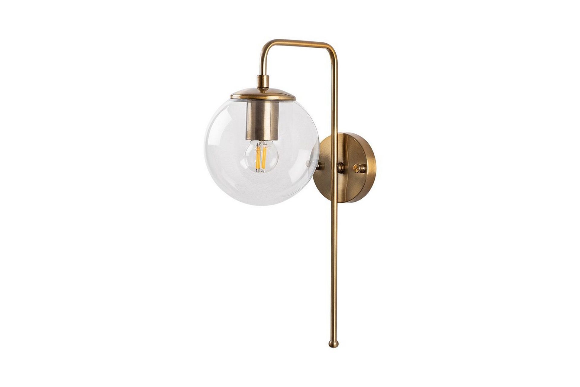 Vegg lampe Tolra Vintage Gjennomsiktig - Gjennomsiktig