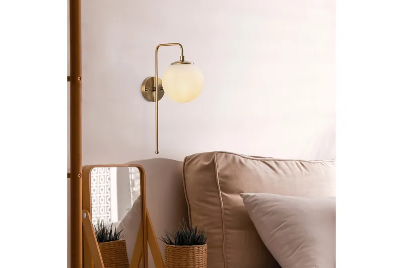 Vegg lampe Tolra Vintage Hvit - Hvit - Belysning - Innendørsbelysning & Lamper - Vegglampe