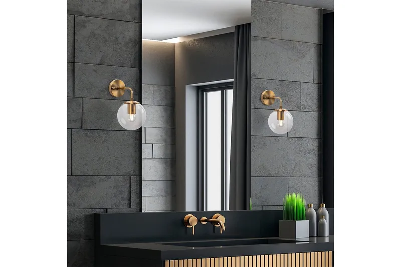 Vegg lampe Tolra Vintage Transparent - Vintage Transparent - Belysning - Innendørsbelysning & Lamper - Vegglampe