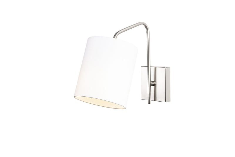 Vegg lampe Ve Nikkel / Hvit - Hvit - Belysning - Innendørsbelysning & Lamper - Vegglampe
