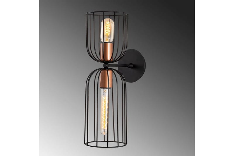 Vegg lampe Xiren Black - Svart - Belysning - Innendørsbelysning & Lamper - Vegglampe