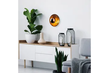 Vegg lampe Zindale Kobber - 38 x 31 cm - Belysning - Innendørsbelysning & Lamper - Vegglampe