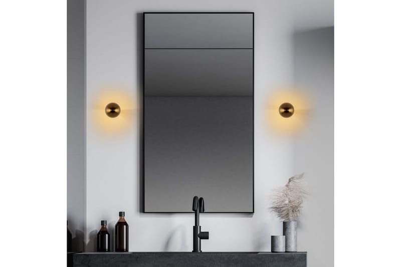 Vegg lampe Polmar Gull - Diameter: 12 cm - Belysning - Innendørsbelysning & Lamper - Vegglampe