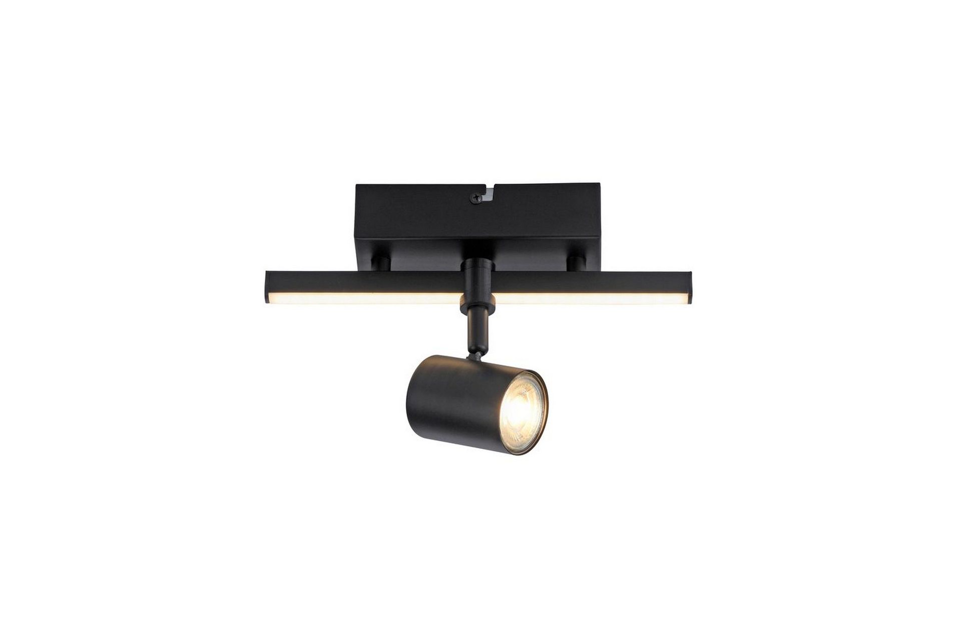 Vegg- og taklampe Barik - 14x16x25,5 cm