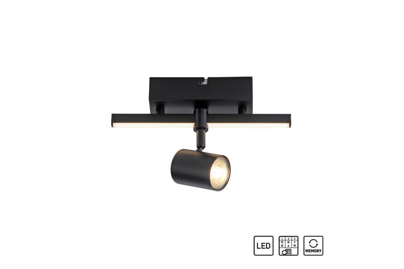 Vegg- og taklampe Barik - 14x16x25,5 cm - Belysning - Innendørsbelysning & Lamper - Vegglampe