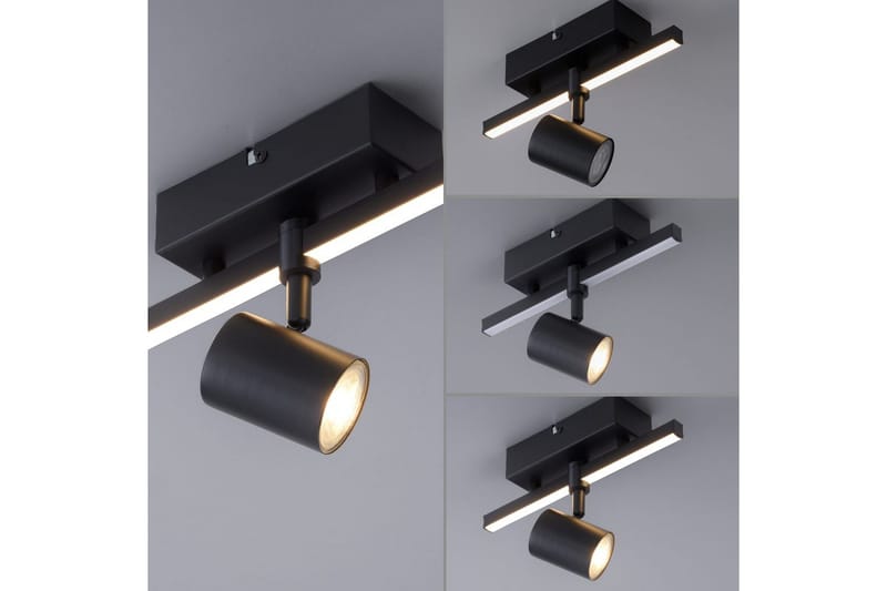 Vegg- og taklampe Barik - 14x16x25,5 cm - Belysning - Innendørsbelysning & Lamper - Vegglampe